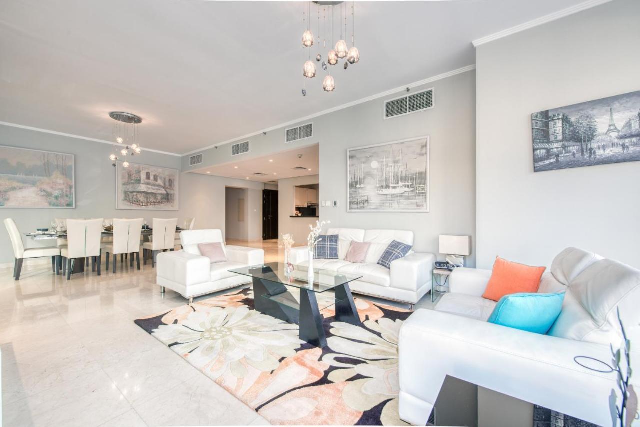 Maison Privee - Big, Bright, Luxury Marina Views Apt Next To Beach Dubaj Kültér fotó