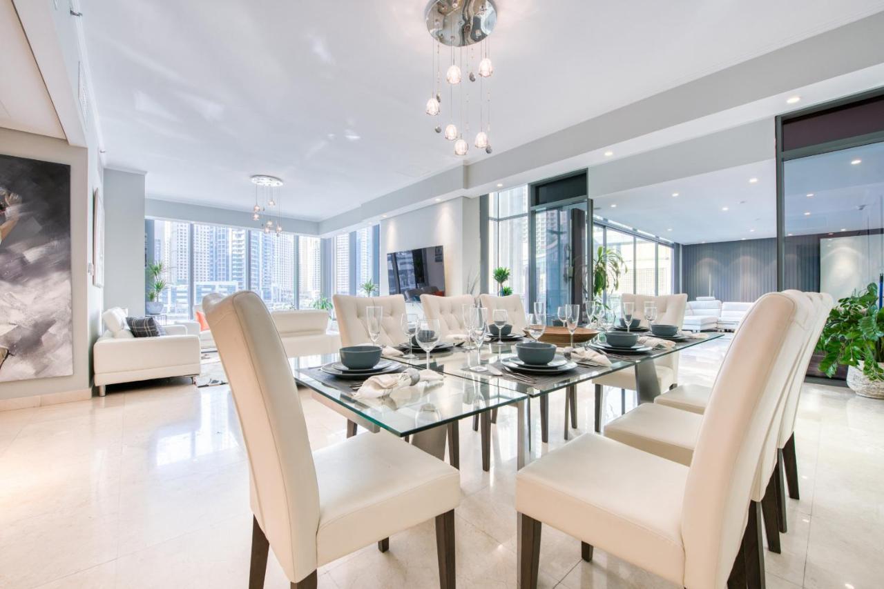 Maison Privee - Big, Bright, Luxury Marina Views Apt Next To Beach Dubaj Kültér fotó