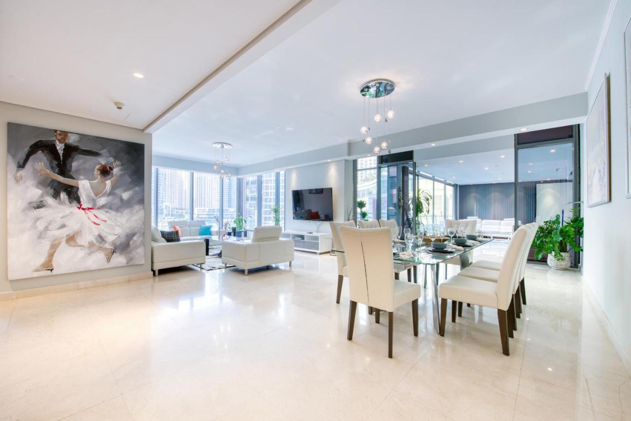 Maison Privee - Big, Bright, Luxury Marina Views Apt Next To Beach Dubaj Kültér fotó