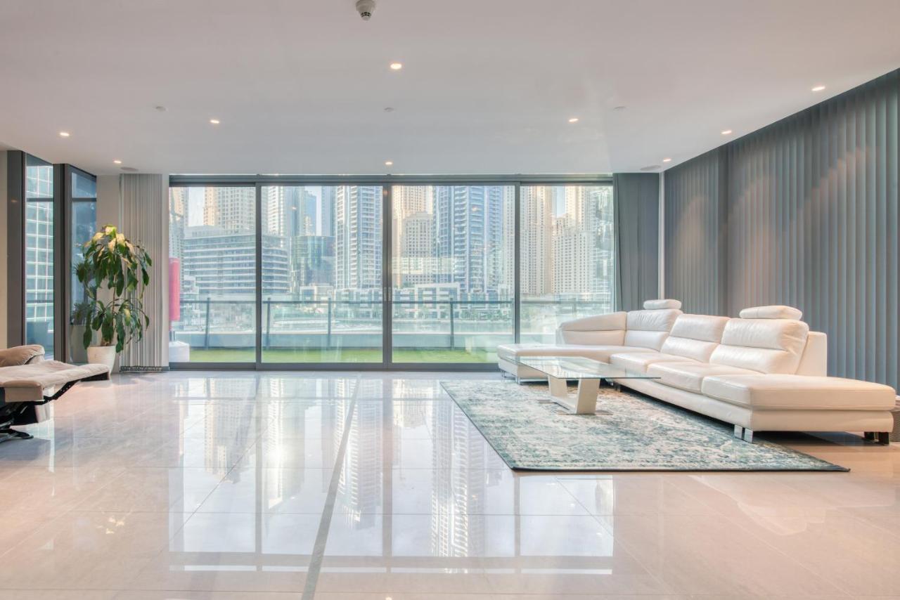 Maison Privee - Big, Bright, Luxury Marina Views Apt Next To Beach Dubaj Kültér fotó