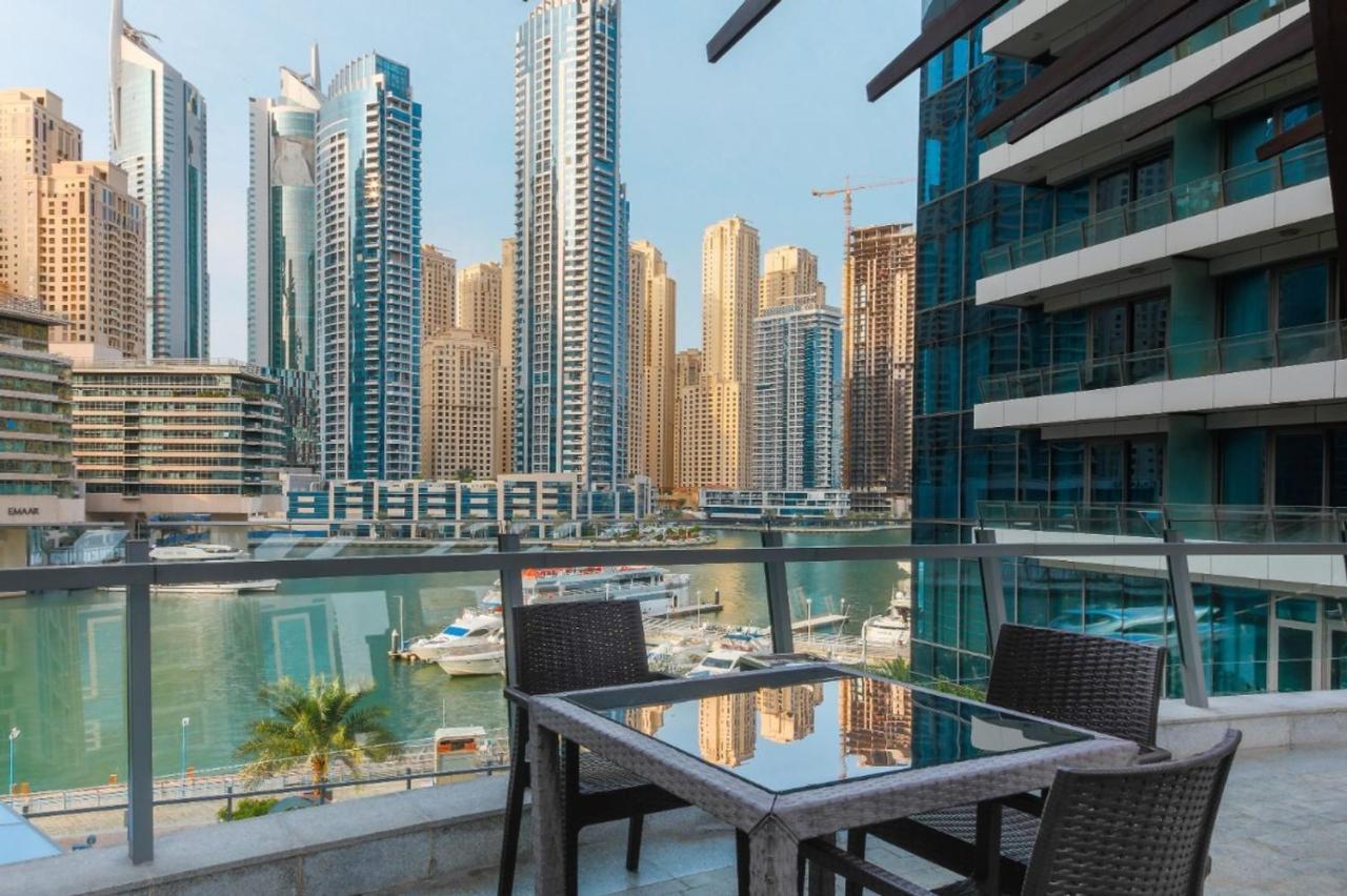 Maison Privee - Big, Bright, Luxury Marina Views Apt Next To Beach Dubaj Kültér fotó