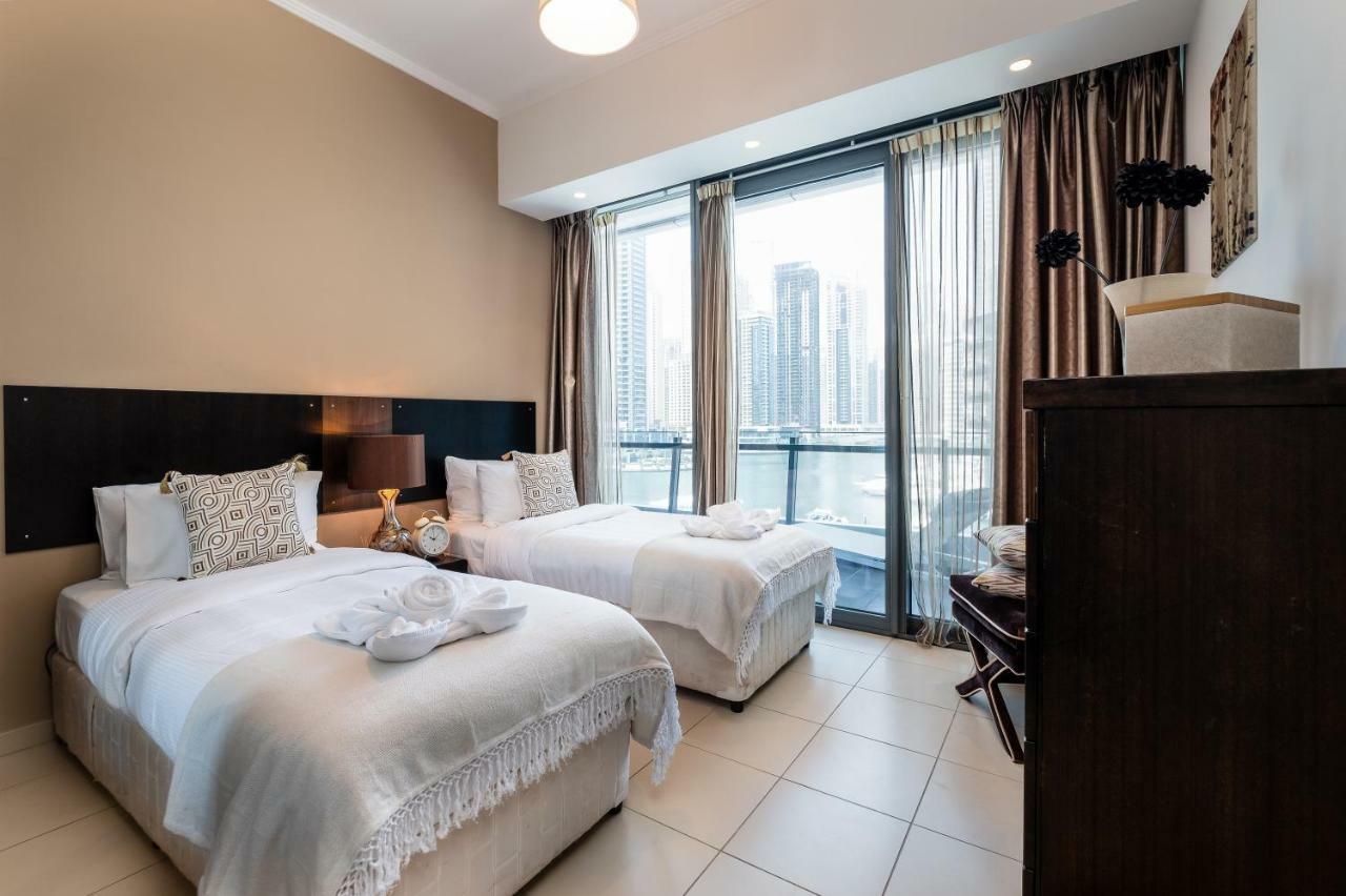 Maison Privee - Big, Bright, Luxury Marina Views Apt Next To Beach Dubaj Kültér fotó