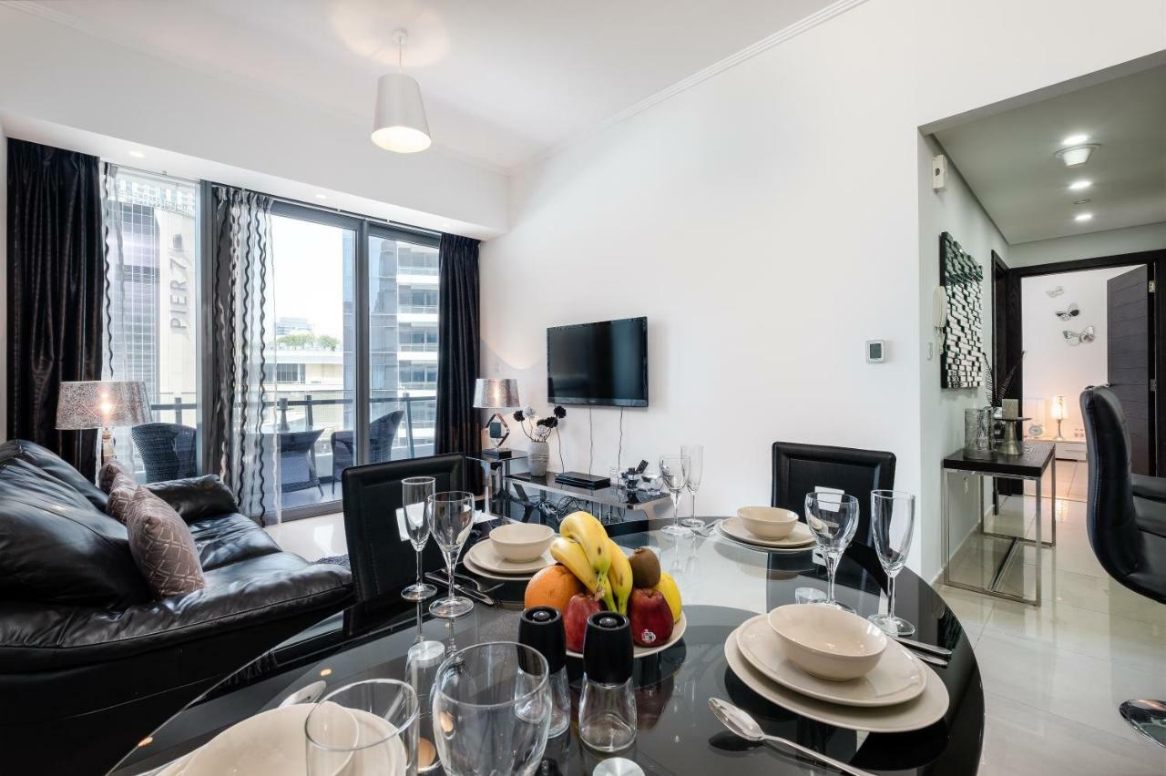 Maison Privee - Big, Bright, Luxury Marina Views Apt Next To Beach Dubaj Kültér fotó