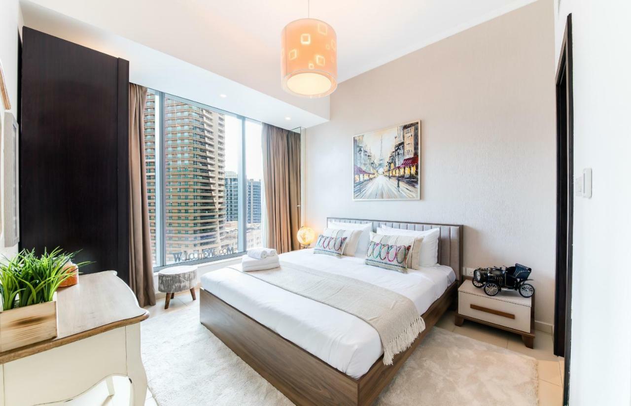 Maison Privee - Big, Bright, Luxury Marina Views Apt Next To Beach Dubaj Kültér fotó