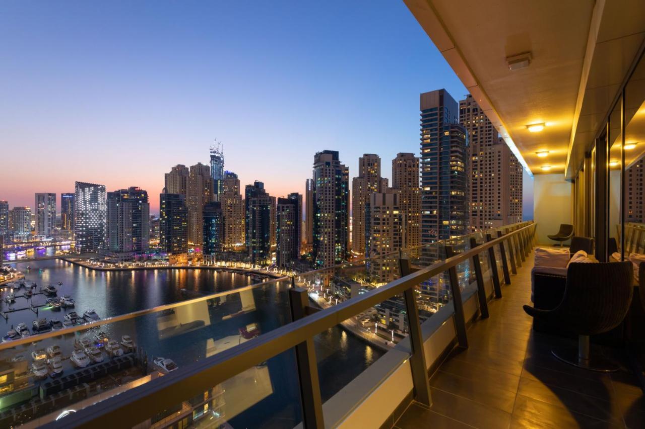 Maison Privee - Big, Bright, Luxury Marina Views Apt Next To Beach Dubaj Kültér fotó