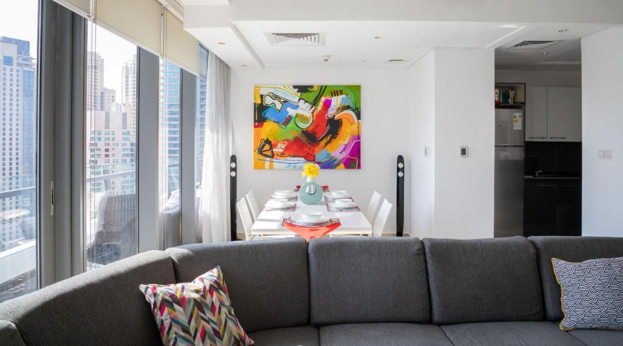 Maison Privee - Big, Bright, Luxury Marina Views Apt Next To Beach Dubaj Kültér fotó